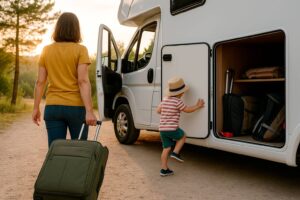 primer viaje en autocaravana con niños