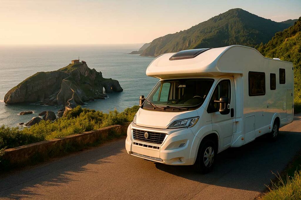 ruta en autocaravana por el país vasco